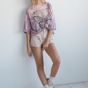 Washed Butterfly Tee , NEW